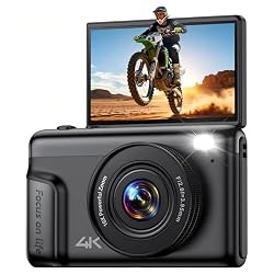 4K Digital Camera for Photography Vlogging: 64MP Compact …