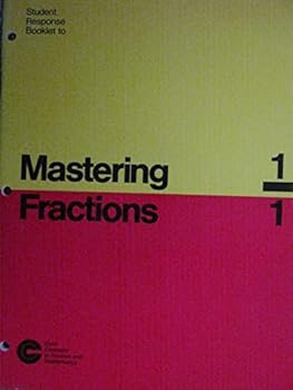Paperback Student Response Booklet to: Mastering Fractions 1/1 Book