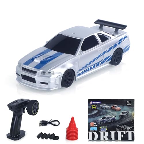 Image of 1:43 RC Drift Car 4WD High Speed Racing Vehicles 4304A