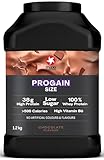 MaxiNutrition Progain | Whey Protein Powder Sports Supplement Shake for Size and Mass | Chocolate, 1.2kg - 10 Servings