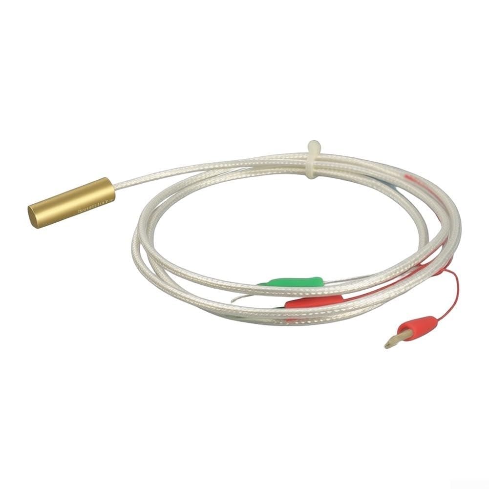 Sensor Temperatura PT100 para latón Pared Tubo 1m Sensor Temperatura