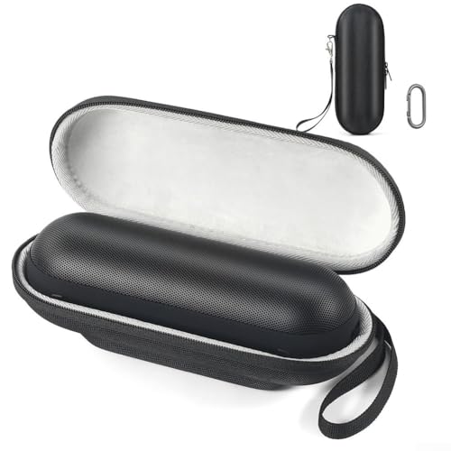 Wireless Speaker Hard Case for Pill 2024 Portable Speaker Hard Protective Case with Hand Strap Travel Speaker Protective Storage Bag