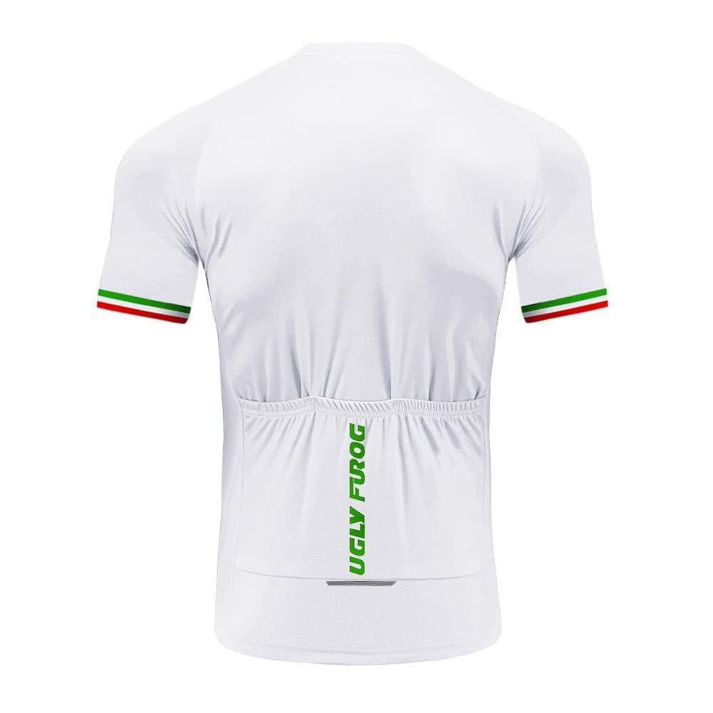 UGLY FROG Racing Maglia da Uomo MTB Asciugatura Rapida Traspirante per Mountain Bike Ciclismo Palestra