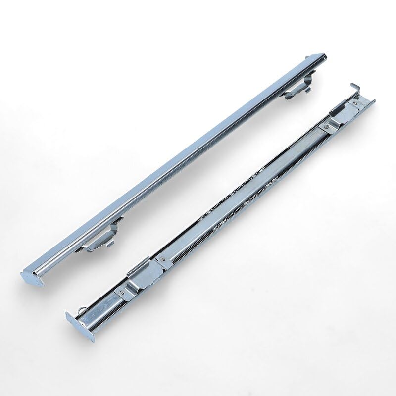 LUTH Premium Profi Parts Teleskopauszugset 1fach für Backblech Rost kompatibel mit Whirlpool Bauknecht Ignis 481010764710 Slv241 in Backofen