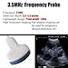 T1 Portable Veterinary Ultrasound Machine with an 8-inch Touchscreen and a 3.5MHz Convex Probe for Dog Kennels, Pig Farm and Sheep Farm Pregnancy Check (Detection Depth 4-8 inches)
