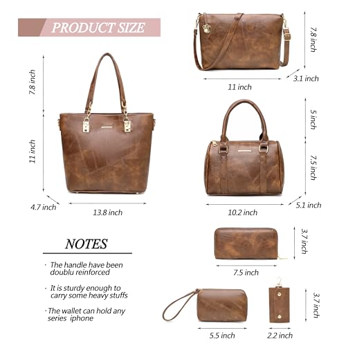 Image of 2E-youth Designer Purses and Handbags for Women Satchel Shoulder Bag Tote Top Handle Bag