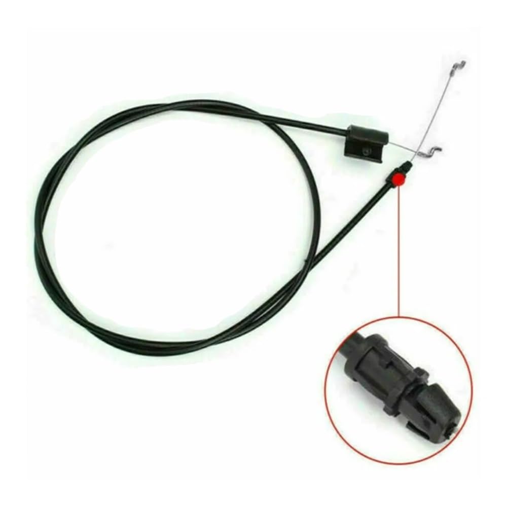 Herramienta de jardín en Forma de Z, cortacésped en Curva Z, Cable de Control de tracción del Acelerador Apto for M TD 038 2003-2007, Unidades de Rueda de Freno de Motor de cortacésped