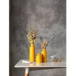 Ceramic Vase Set,Set of 3 Small Vases,- Modern Decorative vase,Suitable for Shelf Decor,Fireplaces Decor,Bookshelf, Living Room Table Décor,Fireplace & Entrance Decor。… - Image 5