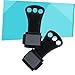 TOGEVAL Fitness Gloves Weight Lifting Gloves Wrist Support Breathable Black l for Gym Cross Training