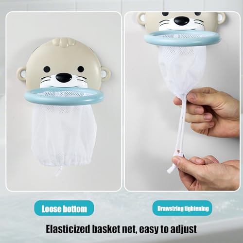 Jouets de bain interactifs avec animaux flottants sensoriels pour bébé - 7