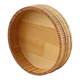 MAGICLULU Holzernes Sushi-reis-mischgefäß Traditioneller Reisholzbehälter Japanischer Sushi-reis-mischbehälter Für Sushi-küche Aus Robustem Holz Gefertigt Mit Eleganter Formgebung