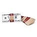 Natural Kraft Saw-Tooth $500 Money Band Wrappers (1000 Wrappers)