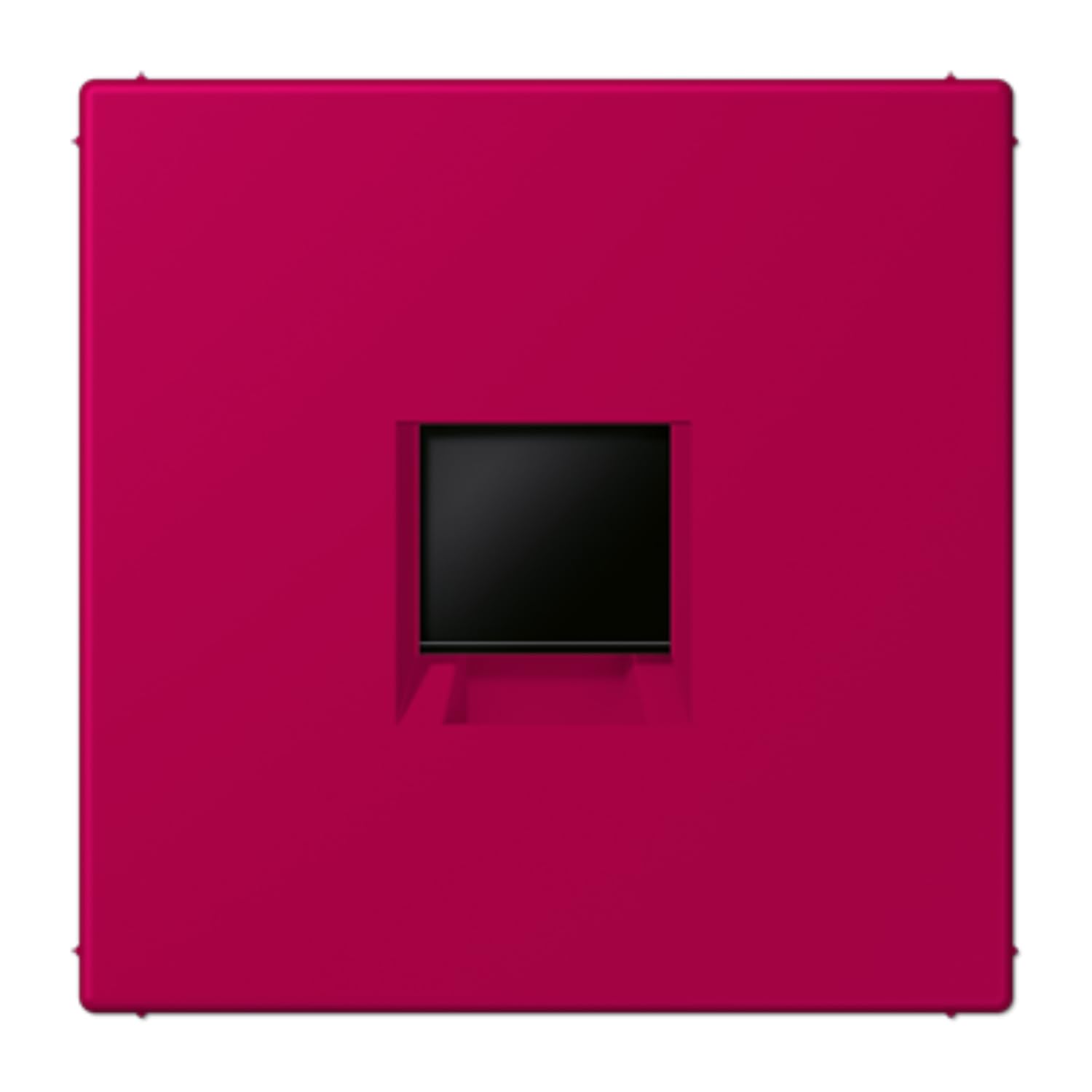 Plaque modulaire Jack-Rad JUNG au salon pour sublimer vos murs