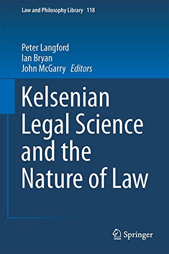 Buy Kelsenian Legal Science and the Nature of Law — BookShops.in