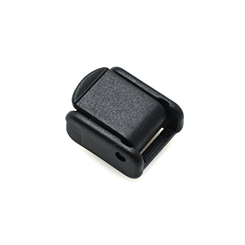 30Pcs/Pack 3/8" Webbing Plastic Cam Lock Buckle Black Toggle Clip Backpack Straps Belt Buckle Dog Cat Collar #TOP2