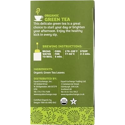 Equal Exchange Green Tea (6/20 BAG) by Equal Exchange