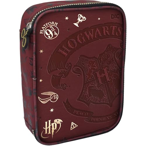 DAC - Estojo Box em PVC com Divisória - Harry Potter