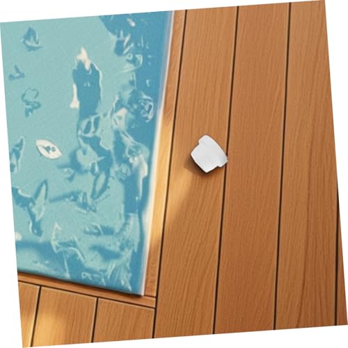 Tapones para escalera de piscina 4 piezas de caucho miniatura 6