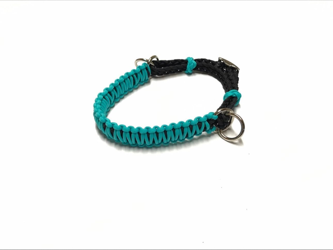 bitless side pull hackamore attachment with a whoa bitless bridle, horse tack green turquoise