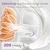 Breast Pump Hands Free, Wearable Breastfeeding Pump with 4 Modes & 9 Levels, Portable Electric Breast Pump, Strong Suction, Discreet & Smart Display, 19/21/24mm Insert/Flange, 2 Pack