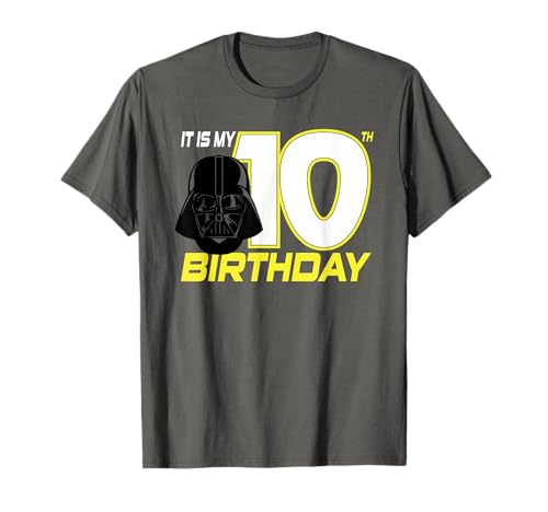 Star Wars Darth Vader t-shirt d'anniversaire 10 ans qui ne déteint pas
