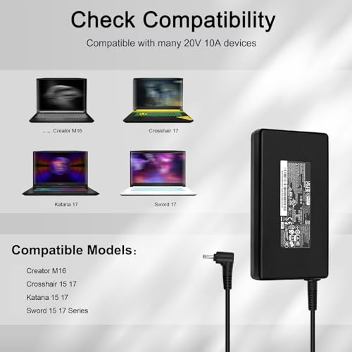 Alimentation 200W 10A compatible MSI Katana Delta ADP-200JB F - 3