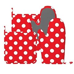 Red and White Polka Dot