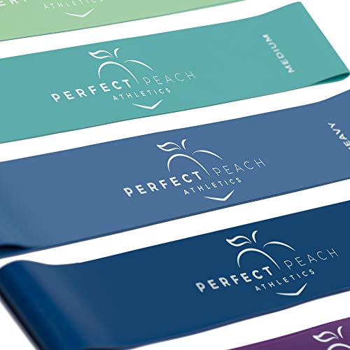 PERFECT PEACH ATHLETICS Butt Bands - Workout Bands for Legs and Butt - Booty Bands for Working Out Pink Resistance Bands - Resistance Booty Bands - Workout Booty Bands Gym Accessories for Women