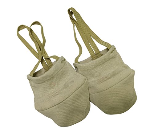 Elastics Material Design Rhythmic Gymnastics Hosiery Soft Shoes,Ballet Dance Half Socks Shoes Skin Color