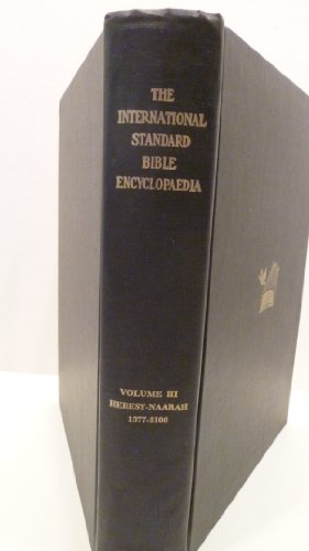 International Standard Bible Encyclopedia Volume 3 B000EG6XHO Book Cover