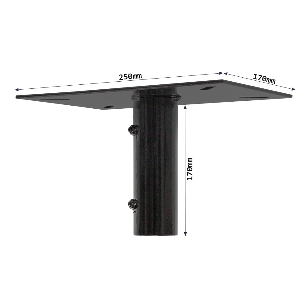 Rottner 5340 Support de pose pour boîtes aux lettres suisses Rottner Enzian/Distel/Edelweiss