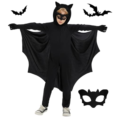 Ulikey Costume da Pipistrello Vampiro, Tuta da
