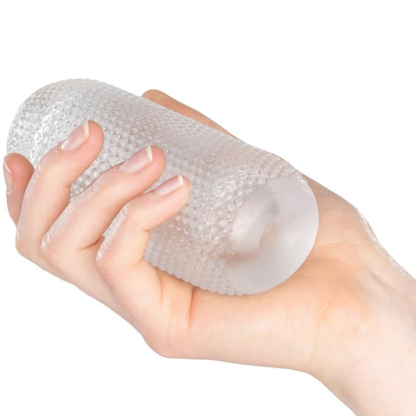 Image of Breckelle's Muscle Relaxation Massager, Waterproof Pain Relief Device, Blue (Crystal Transparent, Medium)