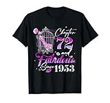 Photo Gallery womens chapter 72 fabulous since 1953 72 years old birthday maglietta Photo Gallery womens chapter 72 fabulous since 1953 72 years old birthday maglietta