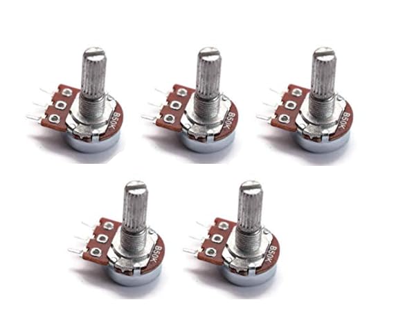 SP B50K ohm Round single variable resistor potentiometer (Pack of 5) (B0CPVWPNJV) Amazon Price History, Amazon Price Tracker