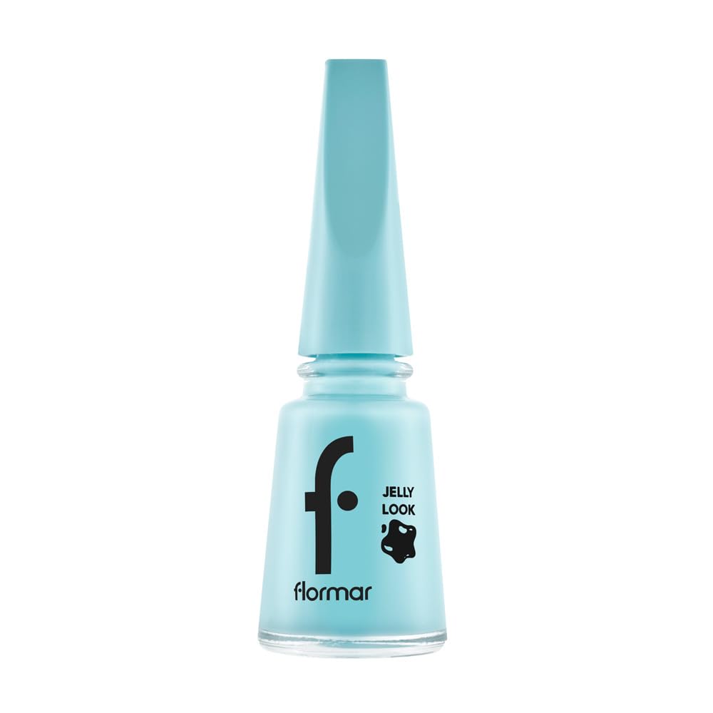 Flormar Jel Görünümlü Parlak Oje Gökyüzü Mavisi Jelly Look Nail Enamel Jl09 Sky Blue