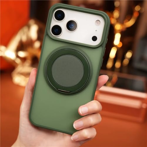 Étui de protection iPhone 16 Pro anti-chute et support magnétique orientable