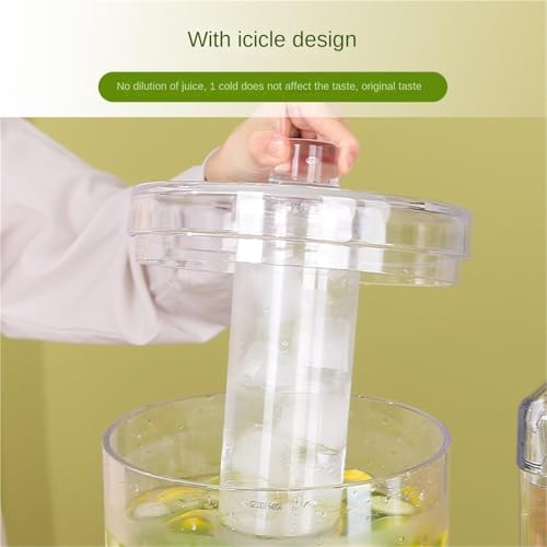 Dispensador de cerveza con grifo, dispensador de bebidas para fiestas y eventos, cubo de bebidas ideal con grifo para zumos y bebidas