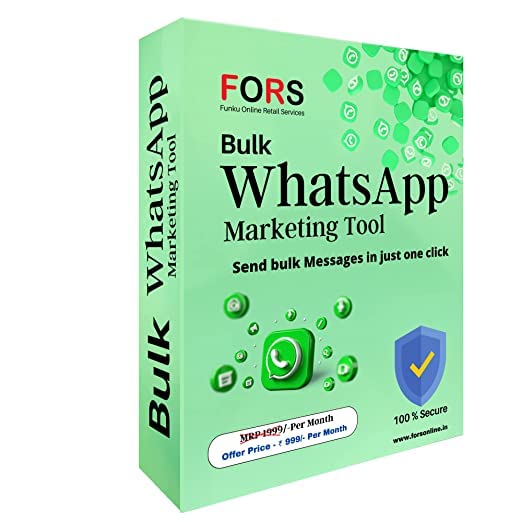 FORS WhatsApp Bulk Messaging Tool Bulk WhatsApp Sender - Send Audio & Video, Images with 1 Year Subscription (No CD only Subscription Key)-image-11