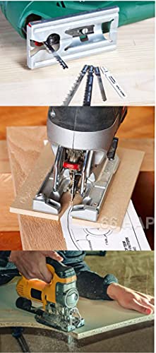 Image of AASONS Assorted T-Shank Jig Saw Blade Set Fit For Any Make Jigsaw Machine, Metal, Wood, Plastic, Etc (Pack Of 10 Blades)