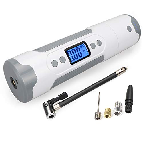 CARYWON Bike Pump Portable Air Compressor Hand Held Tire Inflator 150