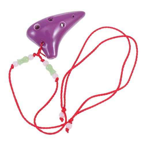 1 セット ミニ6穴オカリナ キッドオカリナ ミニオカリナ ベビーオカリナ ネックレスフルート クリスマスギフト クラシックオカリナ さつまいものオカリナ オカリナキー ポータブル