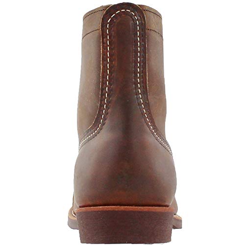 Red Wing Heritage Men's Iron Ranger Work Boot, Copper Rough and Tough, 8.5 D US