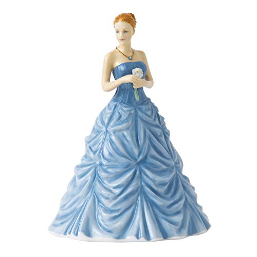Royal Doulton Birthstone Petites March Figurine, 6.8