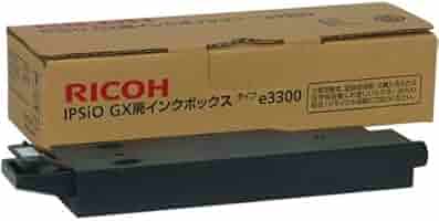 RICOH GXカートリッジ４個、廃インクボックス RICOH（リコー）GC31 GX カートリッジ Lサイズ (黒・青・赤・黄