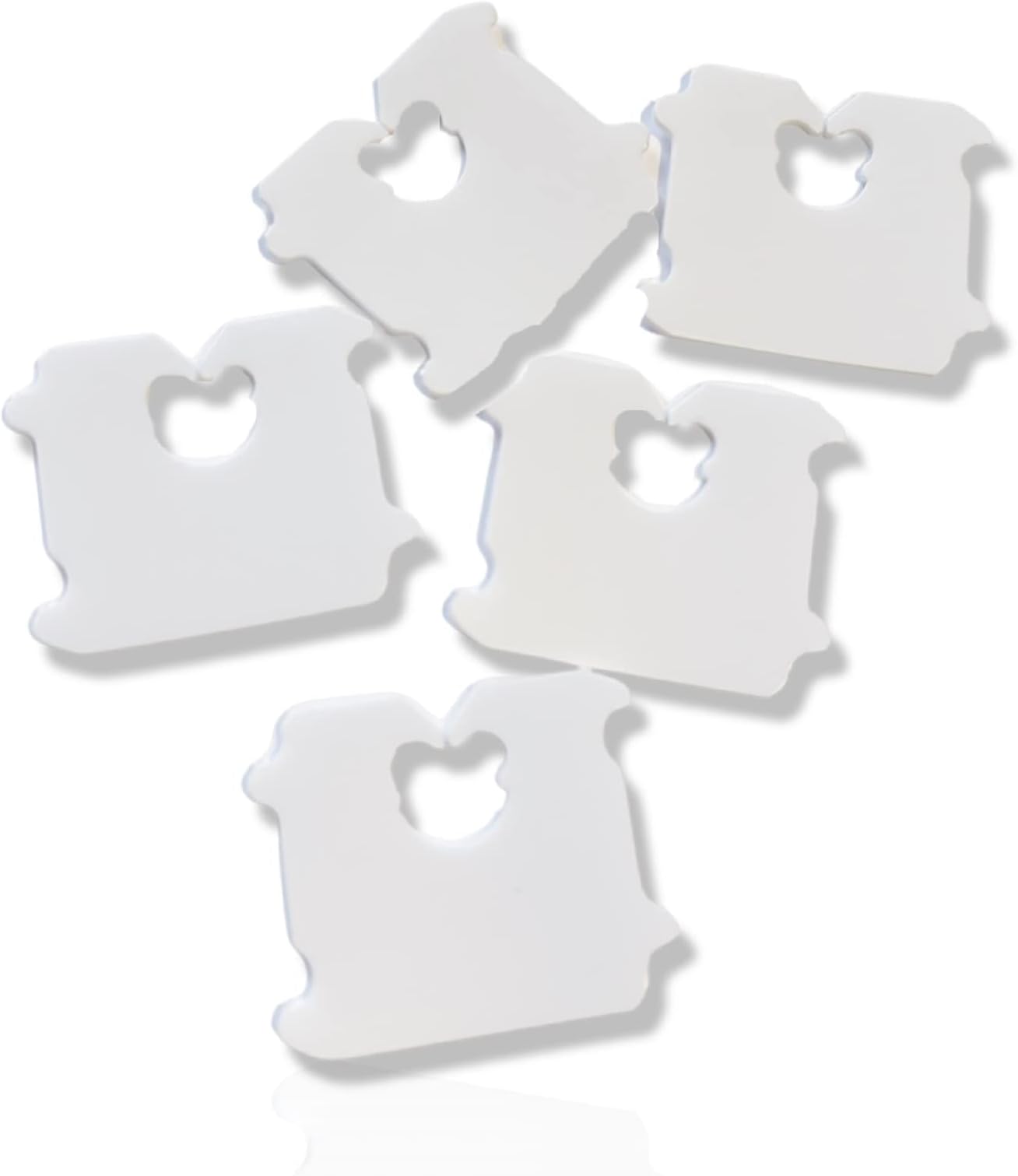 Bread Bag Clips, Locks, Tags & Enclosures, White, 25 Count