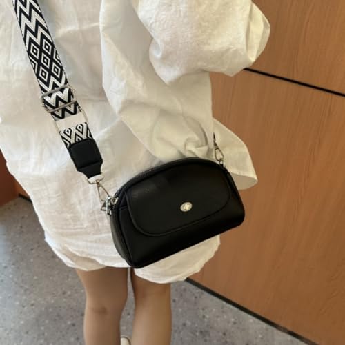 Crossbody Bags for Women, Vegan Leather Crossbody Purses with Wide Strap2