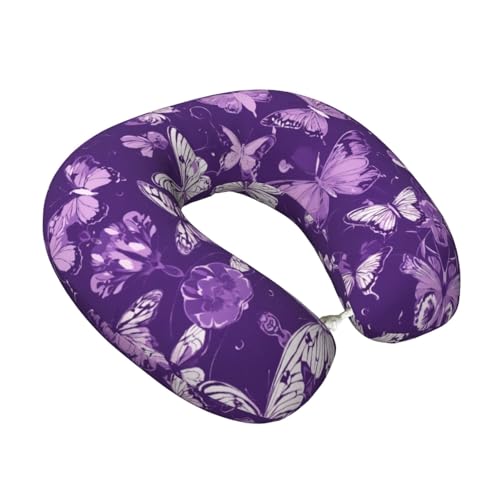 Almohada de espuma viscoelástica para cuello portátil miniatura 2