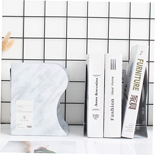 MAGICLULU Estante Resistente Suportes De Livros Decorativos Prateleiras Para Livros Estante De Escri