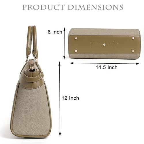 Image of Exotic Women's Handbag with Detachable Sling Strap | Stylish Tote for Work & Everyday Use